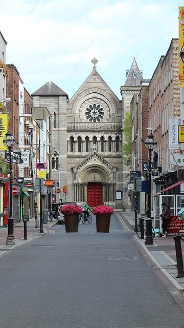 Centro da cidade de Dublin