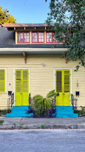 Vista sul lago di New Orleans