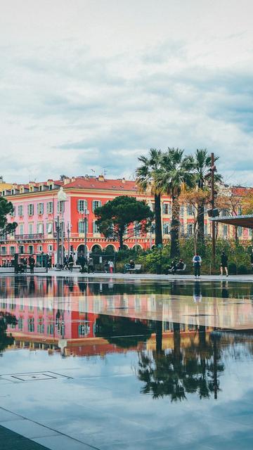 Centro da cidade de Nice