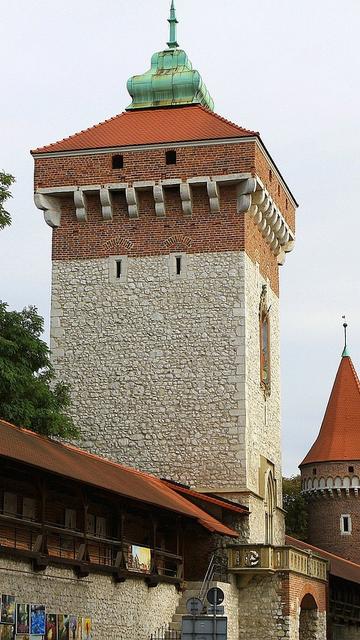 Puerta de San Florián Cracovia