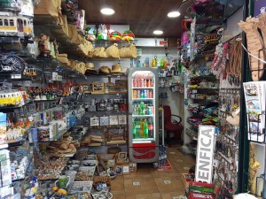 luggage in store