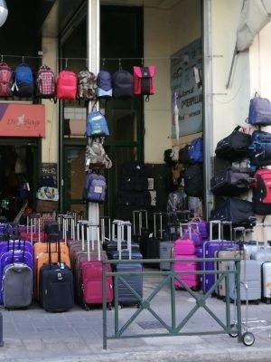 Depósito de bagagem Estação de Comboios Pireu