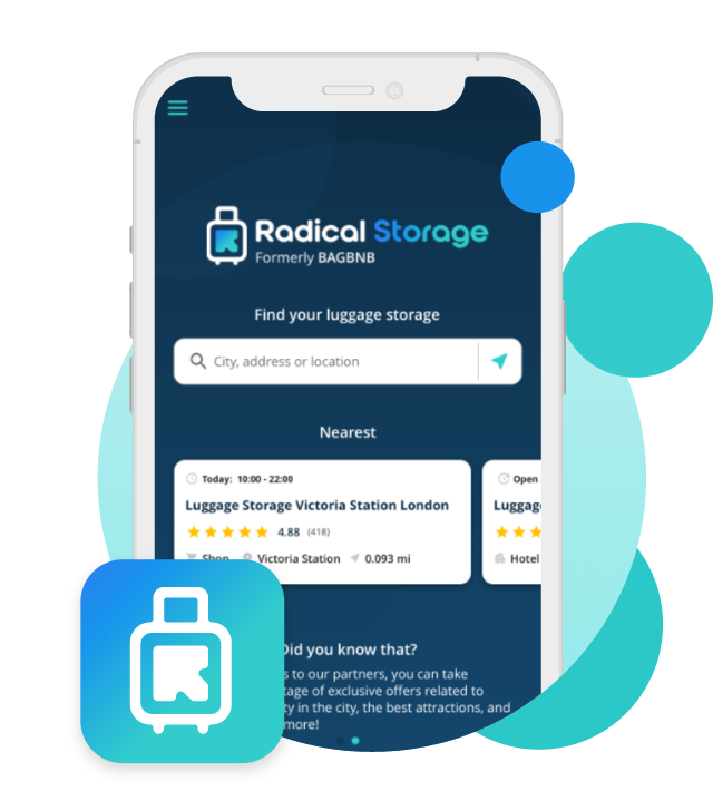 Consigne bagages Gare de Lyon 24/7 Radical Storage
